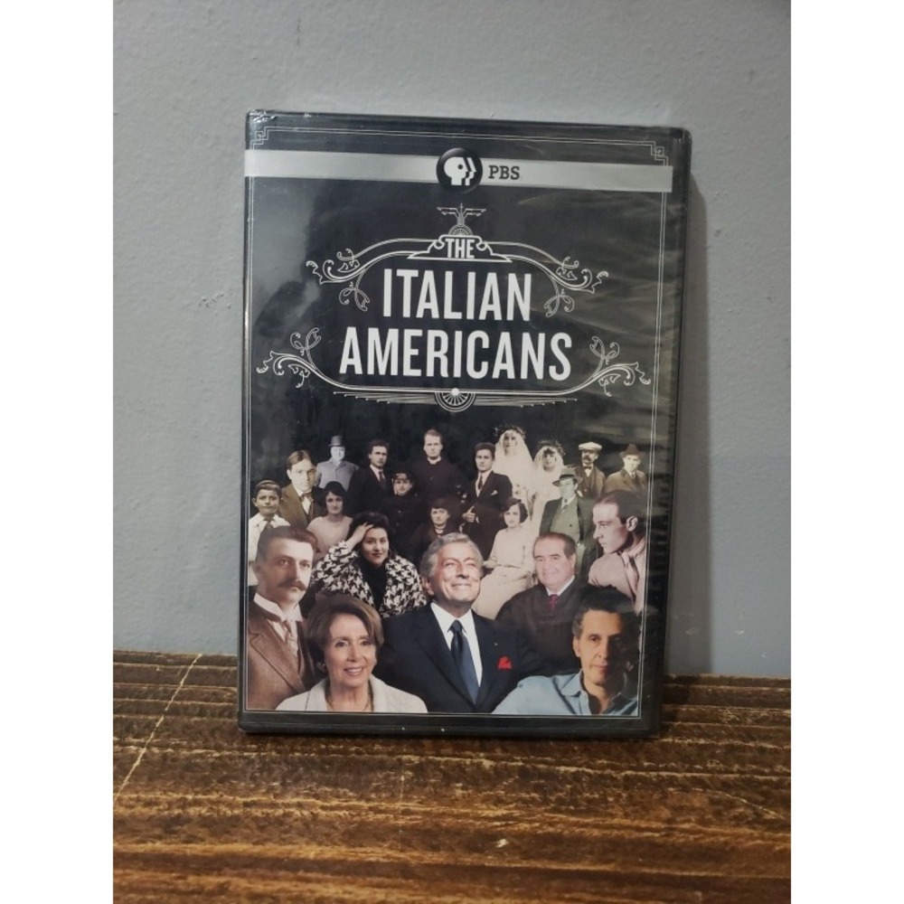 The Italian Americans PBS Documentary DVD 2-Disc Set New Sealed Stanley Tucci